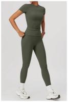 Conjunto de Falda de Yoga para Mujer Ropa Deportiva de Entrenamiento Traje de Gimnasio - details 35