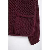TRAF Pantalones de Punto para Mujer Otoño-Invierno Suéter Casual con Botones Largos - details 14