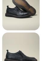 Zapatos de cuero vacuno puro de alta gama, cuero vacuno de primera capa, casuales, transpirables, suela suave - details 7
