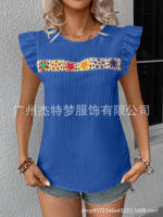 Blusa de manga corta de ganchillo para mujer 2025 Ence Bohemia Transparente Moda Primavera-Verano - details 29