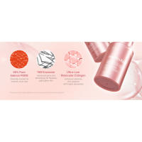 medicube PDRN Suero de exosoma de colágeno rosa 7,500 PPM Exosoma potenciador líquido, ADN de salmón PDRN, espinillas tono desigual, poro - details 2