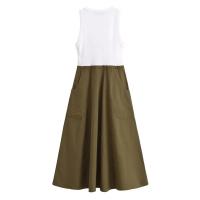 Vestido de verano de retales para mujer, ropa elegante, cómoda, moda urbana, juvenil, 2024 - details 9