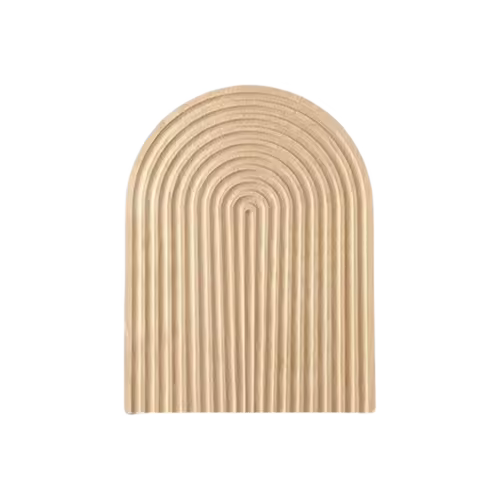 Tabla decorativa de madera para servir - Tabla de cortar de madera de haya apta para alimentos - 1
