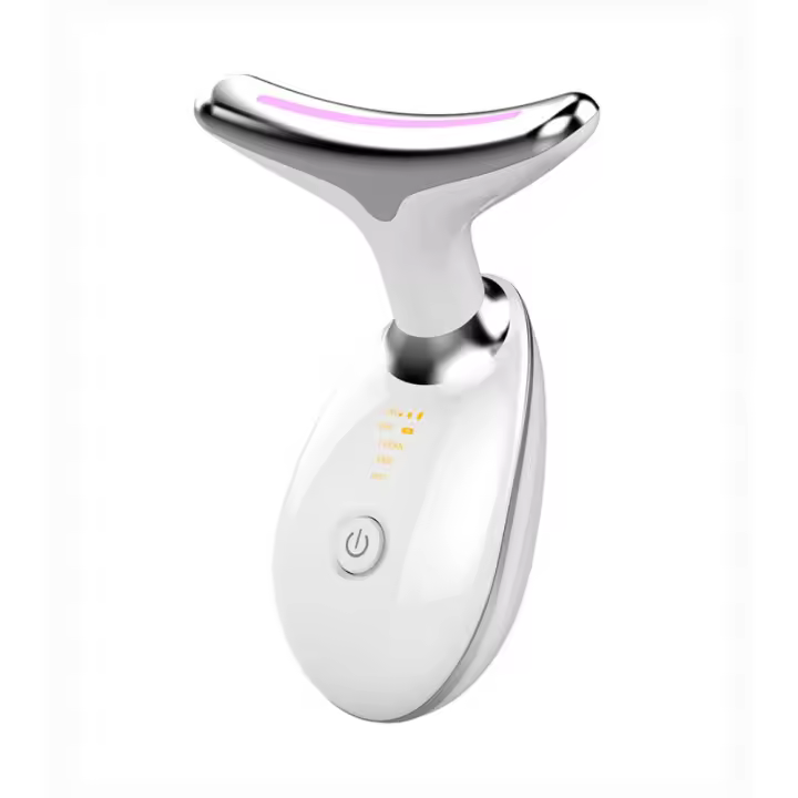 Masajeador de Belleza, Ininstrument de limpieza with Luz en color, Lifting facial de Microcirculación y Reafirmante - 1