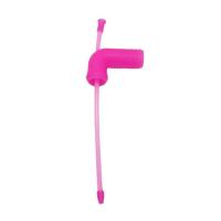 Embudo de Snorkel de cerveza portátil, Chugger de cerveza, bebida rápida para juegos de fiesta, Chugger de cerveza, embudo de botella de cerveza, Rosa - details 0