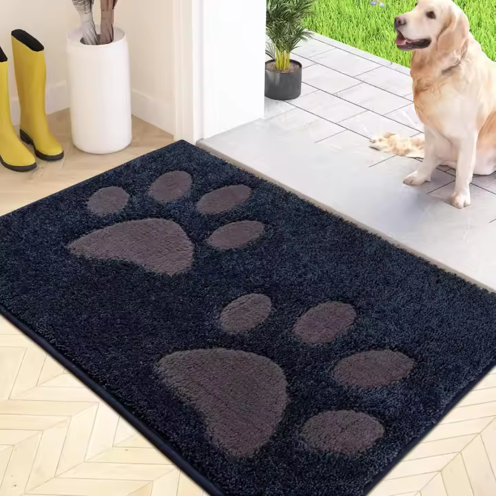Alfombra Felpudo Entrada Casa Antideslizante, Lavable en Lavadora, Atractiva para Perros, Para Puerta y Pasillo - 1