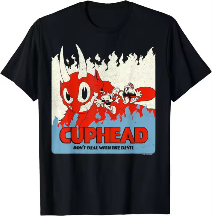 Camiseta con póster Vintage Don't Deal With the Devil - 1