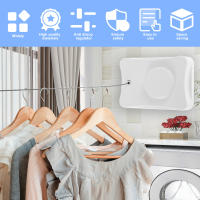 Tendedero retráctil de 5M, tendedero antihundimiento para secado de ropa, tendedero Invisible montado en la pared para ahorro de espacio en interiores, nuevo - details 0