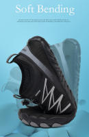 Zapatos de agua Unisex de verano para hombre, descalzos, cinco dedos, zapatos de natación acuáticos, transpirables, para senderismo, vadear, playa, zapatillas de deporte al aire libre - details 9