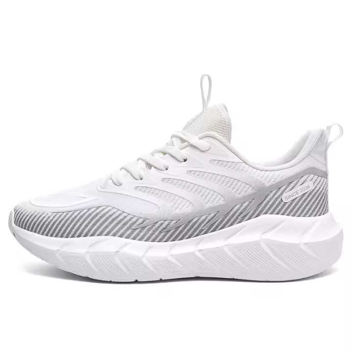 Nuevas zapatillas transpirables de malla, zapatillas de correr cómodas de suela blanda antideslizantes - 1