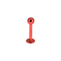 Piercing de acero inoxidable para la nariz para hombre y mujer, Piercing de labios, Barra de Labret colorida, 2 piezas, 316L - details 7