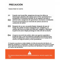 Parrilla de Barbacoa al Aire Libre CLS Apertura Rápida en Segundos Barbacoa de Carbón de Acero Inoxidable Plegable Ideal para Acampar y Preparar Comidas al Aire Libre - details 2