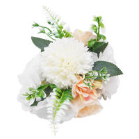 Flores artificiales falsas de plástico para Decoración de mesa de boda, ramo de flores artificiales para fiesta del Día de la madre, decoración de Baby Shower, 10 piezas - details 10