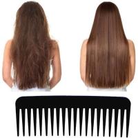 Peine de Dientes Anchos, Peine Grande para Desenredar el Cabello, Peine Desenredante sin Mango - details 2