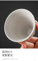 Taza de café concentrado de cerámica, taza de té esmaltada pintada a mano, creativa con base de cerámica gruesa, taza de agua personalizada. - details 9