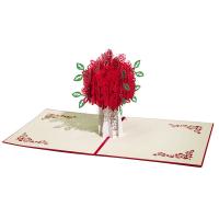 Tarjeta de Amor 3D Pop Up Greeting de San Valentín Cumpleaños Aniversario para Parejas - details 6
