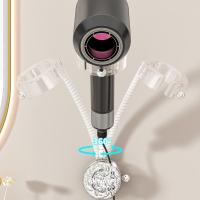 Soporte para secador de pelo con ventosa, rotación de 360 ​​grados, manos libres, soporte para soplador, organizador de secador de pelo ajustable sin perforaciones para mascotas - details 17