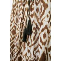 TRAFZA-Conjunto de 2 piezas para mujer, camisa de manga larga con botones decorados, falda larga plisada con cordón de cintura alta, 2024 - details 19
