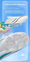 AG, zapatillas de fútbol TF, unisex, antideslizantes y resistentes al desgaste, aptas para competición y entrenamiento - details 8