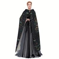 1pc, Túnica de Bruja de Halloween con Capucha de Árbol de la Vida Nórdico Vikingo para Adultos Hombres y Mujeres, Suministros de Fiesta, Vestidos, Ropa, Regalos, Disfraces - details 7
