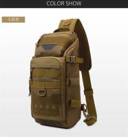 Mochila táctica de camuflaje para exteriores, impermeable, para pesca, deportes, riñonera para hombre y mujer, senderismo, Camping, viajes, montar, bolsas cruzadas - details 7
