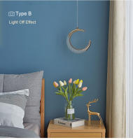 LEFAN-lámpara colgante de techo para habitación, luz Led moderna de 20CM para comedor y sala de estar - details 11