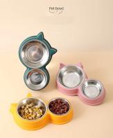Dispositivo de Alimentación para Mascotas de Acero Inoxidable Comedor y Bebedero para Cachorros - details 0