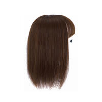 Peluca recta completa para mujer, cabello grueso realista, suave y esponjoso, para fotografía, escenario, película - details 7