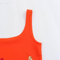 BUNO-Minivestido con volantes y lentejuelas de estrella de mar brillantes para mujer, vestidos elegantes ajustados con cuello cuadrado y tirantes, ropa de calle alta para primavera 2025 - details 18