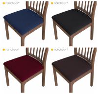 Funda de tela Jacquard para Asiento de Silla, cubierta para Asiento individual elástico, para comedor, 1 unidad - details 10