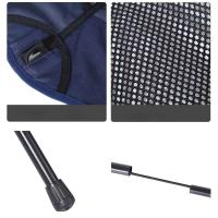 Tela Oxford plegable ultraportátil para exteriores, silla de pesca en forma de luna, muebles de camping para senderismo ligeros y desmontables - details 5