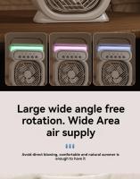 Aire Acondicionado Portátil, Enfriador de Aire, Humidificador, Ventilador Portátil, 3 Velocidades, 3 Modos de Nebulización, Luz de 7 Colores, Temporizador, para Hogar Oficina - details 13