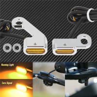 Intermitente LED ámbar para motocicleta, luz de marcha para Harley Touring Electra Glide Road Glide 09-17, Softail Slim FLS, 2 uds. - details 11