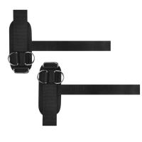 Correas antideslizantes para levantamiento de pesas, envoltura de agarre de mano, correas de muñeca para gimnasio con anillo en D, cómodas correas de elevación para hombres y mujeres - details 4