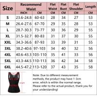 Corsé de cintura posparto para mujer, Top de barriga, ropa moldeadora, envoltura adelgazante, entrenador de cintura plana para vientre, moldeador de cuerpo - details 3