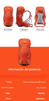 Profesional multifuncional Ultra ligero deportes al aire libre montañismo senderismo Camping hombres y mujeres 40 litros gran capacidad mochila - details 8