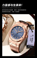 Reloj de hombre de marca suiza impermeable luminoso moda nuevo reloj de cuarzo - details 12