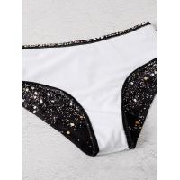 Conjunto de Bikini con Push-up para mujer, traje de baño Sexy, ropa de playa para mujer, bañador con estampado de estrellas - details 6