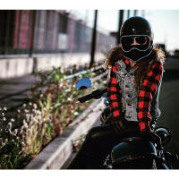 Camisas de franela a cuadros rojas y negras de gran tamaño para hombre, chaqueta camisera 100% de algodón para primavera y verano, 2021 - details 4