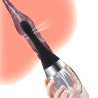 Limpiador Eléctrico de Enema Vibrador para Lavado Vaginal Anal Contenedor de Limpieza Automática - details 0