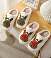 rtoon Elk Slippers Zapatos de interior ligeros para hombres y mujeres - details 6