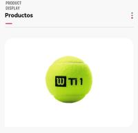 Pelotas de entrenamiento de tenis oficiales Wilson, paquete de 3 en lata sellada, pelota de titanio de 3 (entrega aleatoria) - details 3