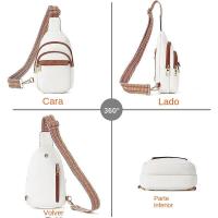 Gran capacidad para mujer, bolso de pecho simple, bolso de mensajero de un solo hombro de moda - details 9