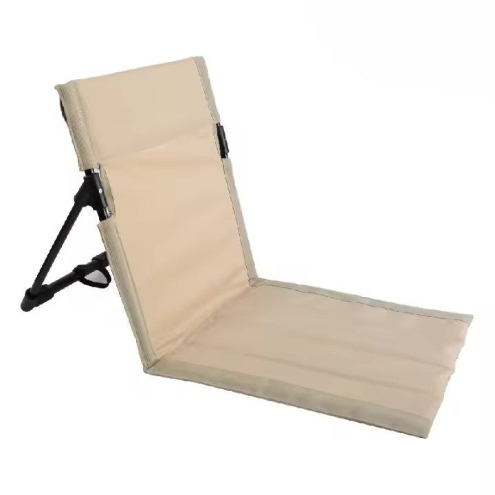 Al aire libre camping silla de playa ligero cómodo plegable silla parque ocio portátil solo perezoso silla respaldo silla - 1