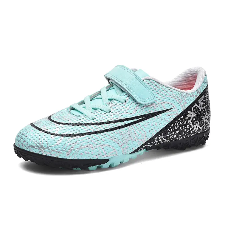 Tacos de fútbol para niños y niñas, zapatillas de deporte para interiores y exteriores - 1