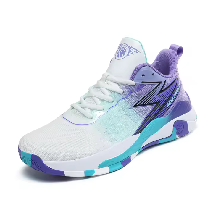 Zapatillas de baloncesto para hombre, zapatos deportivos cómodos y transpirables, antideslizantes, para entrenamiento al aire libre - 1
