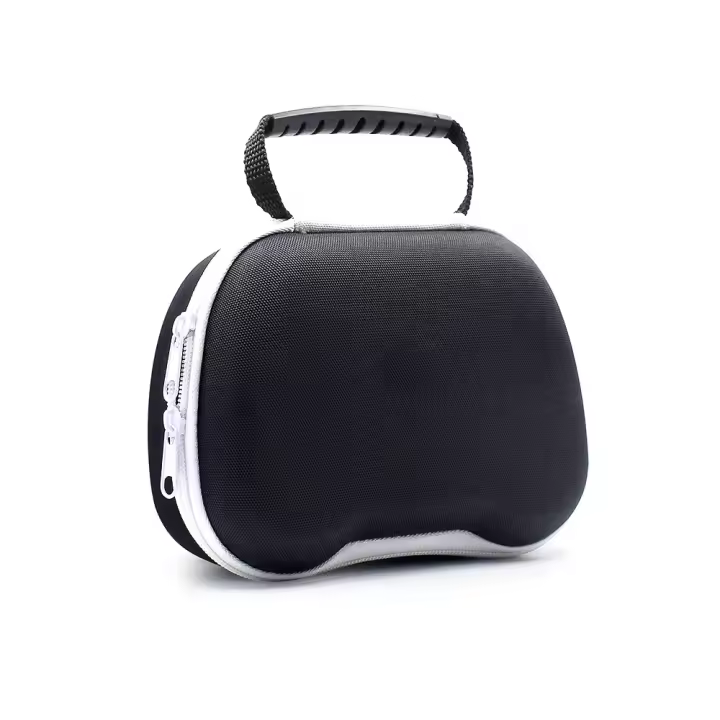 Bolsa de almacenamiento EVA y funda de silicona para mando de PS5, PS4, bolsas de transporte portátiles - 1