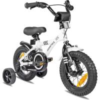 Bicicleta para Niños de 3 a 4 Años Bici de 12 Pulgadas con Pedales y Freno Contrapedal Blanco - details 0