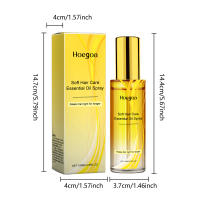 HOEGOA Caléndula Spray Brillo nutritivo Aceite esencial para el cuidado del cabello de seda suave - details 0