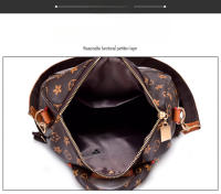 Mochila estampada versátil e informal para mujer, bolso de mamá de doble uso, a la moda, con conector para auriculares y gran capacidad - details 6